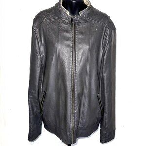 Vintage Helix Genuine Leather Jacket Size Medium
